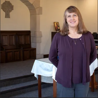 The Rev. Dr. Beth McCaw (Photo via the University of Dubuque Theological Seminary)